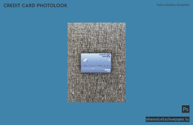 Laos Lao-Viet Visa Debitkarte Fotoansicht Beispielvorschau